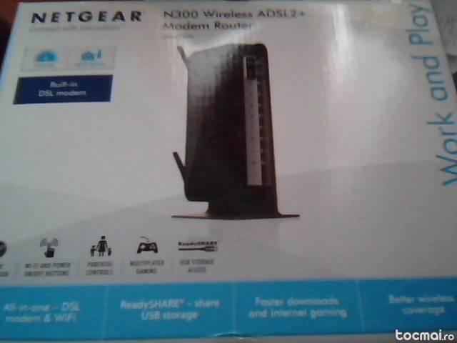 Netgear N300 Wireless ADSL2+Modem Router