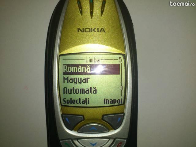 Nokia 6310i original, stiuca, impecabil 10/ 10 black&gold