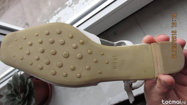 Pantofi, tip sanda marca HOGL, NOI, marimea 37, 5