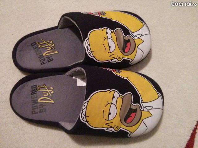 Papuci de casa Simpson
