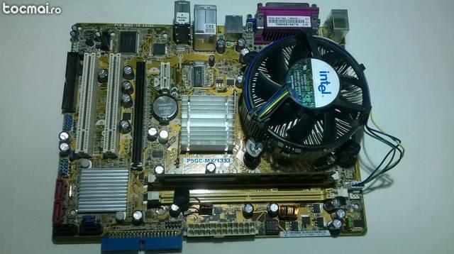 Placa de baza Asus socket775+2gb ddr2+ procesor e6550+cooler