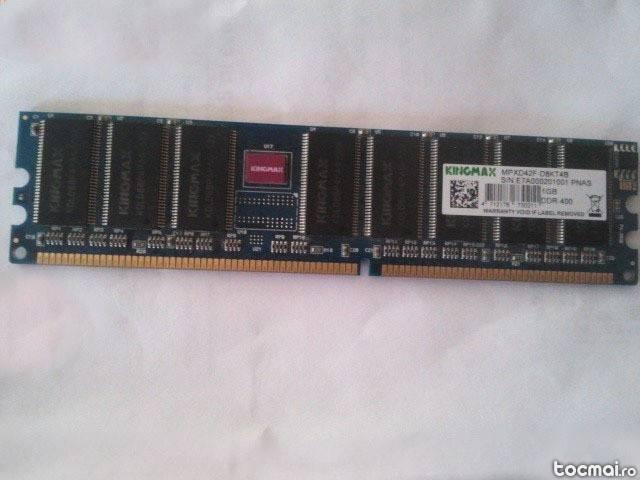Ram 1 GB DDR 400 ddr1 400 mhz