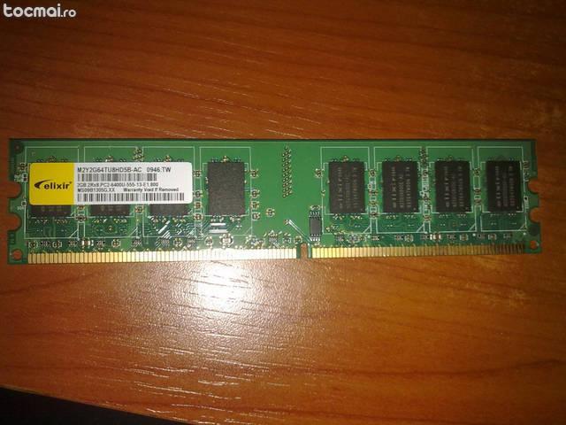 Rami DDR 2 x 3Gb Elixir