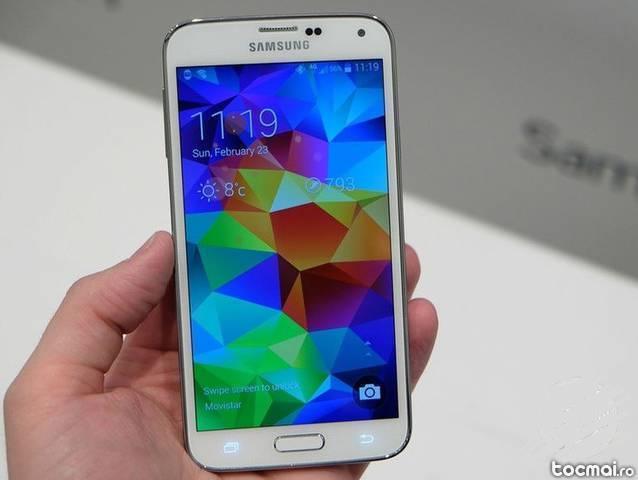 Samsung Galaxy s5 nou, never schimb cu iphone 5s never