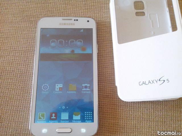 Samsung S5 replica 1: 1 alb nou sigilat