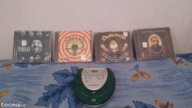 4 Cd- uri Parazitii- Cheloo/ Ombladon+Cd Player