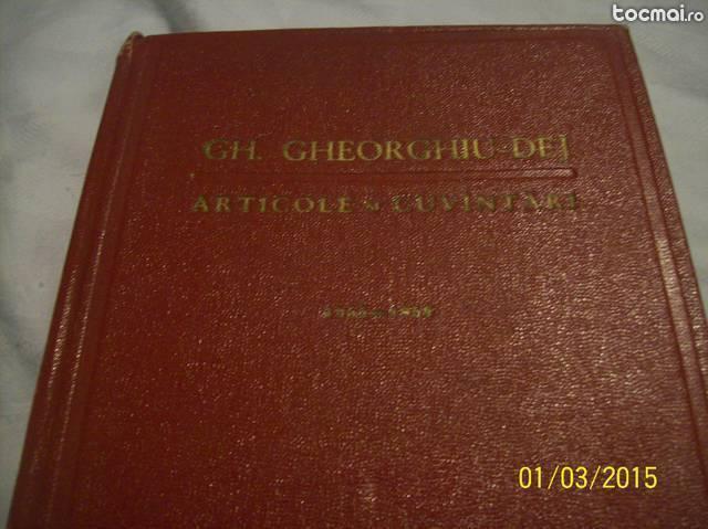 articole si cuvintari- gh. gheorghiu- dej- 1959