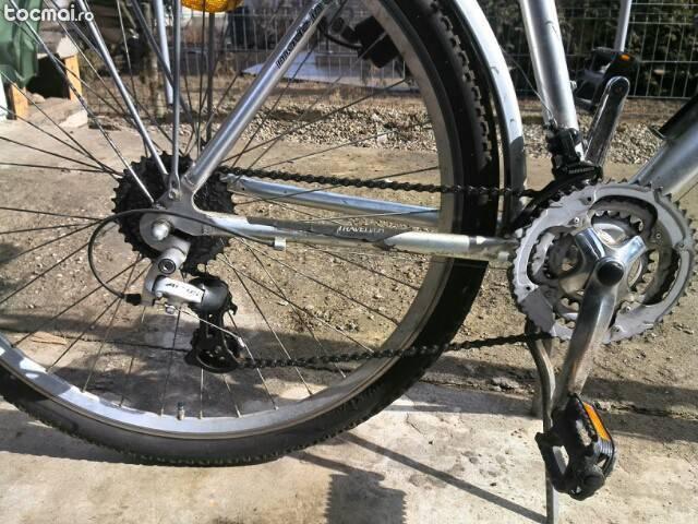 Bicicleta aluminiu traveller 28