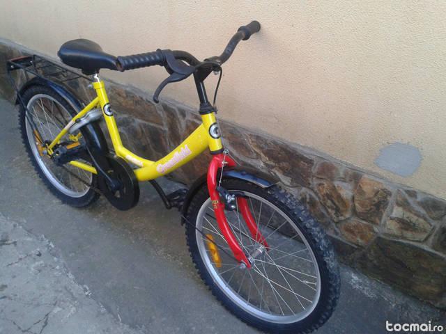 Bicicleta Greenfield pentru copii