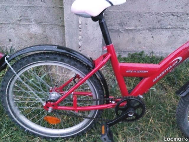 bicicleta montain red