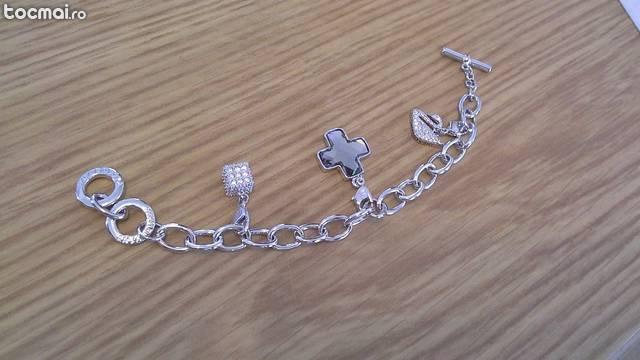 Bratara swarovski crystal cristale charm bracelet