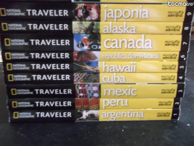 Colectie reviste national geografic traveller (adevarul)