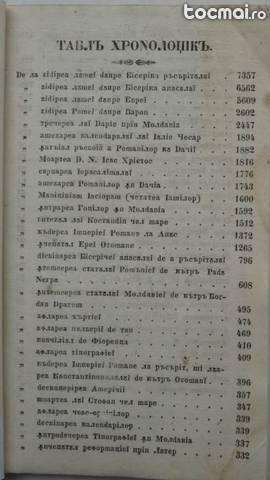 Calendar pentru romani , Iasi , 1849