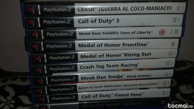 colectie jocuri xbox 360 si play station 2/ ps2