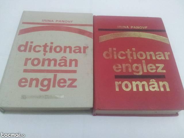 Dictionar roman englez, englez roman