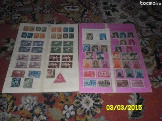 colectie de timbre vechi