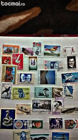 Clasor cu 397 timbre pentru colectie