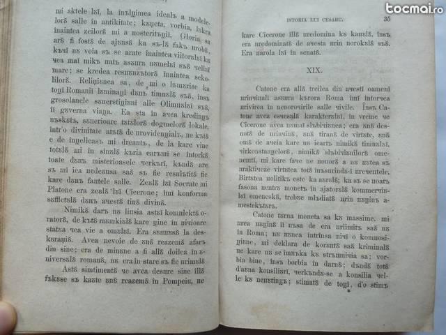 Lamartine , Istoria lui Cesaru , tradusa de Teulescu , 1856