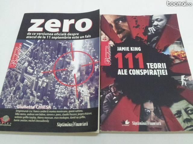 Lot 2 carti: zero 11 sept, 111 teorii ale conspiratiei