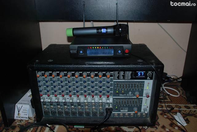 Mixer behringer pmp 2000 cu amplificare
