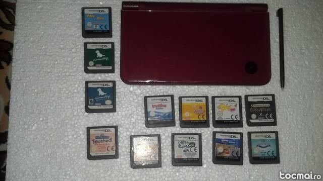 nintendo dsi xl cu multe jocuri