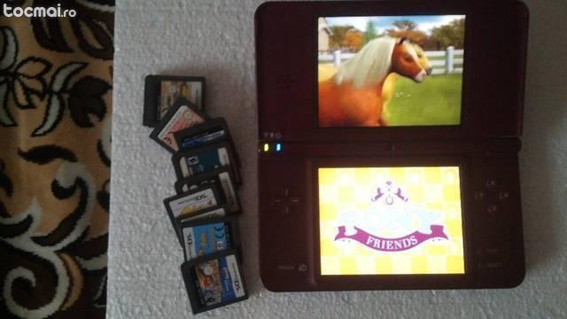 nintendo dsi xl cu multe jocuri