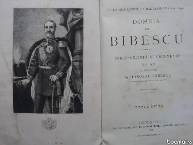 Printul gh. bibescu , domnia lui bibescu , 1893