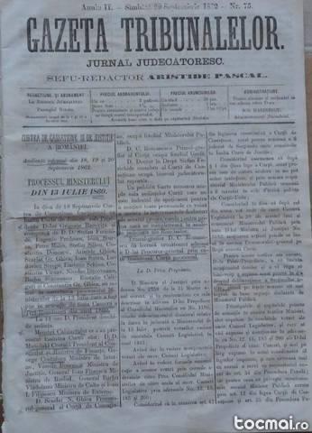 Procesul Ministerului din 13 iulie 1860 , 3 ziare