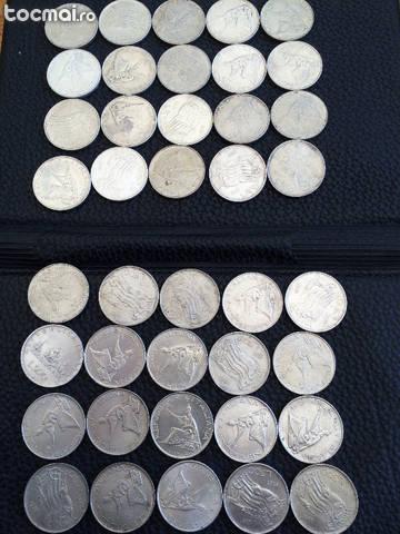 Lot 40 monezi de argint masiv ! 500 lire italiene !