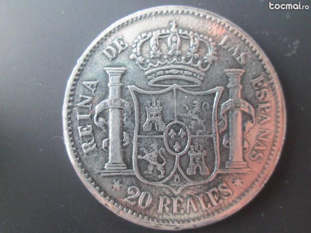 20 reales 1859