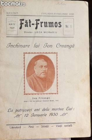 Revista Fat Frumos , anii 1930 - 1931