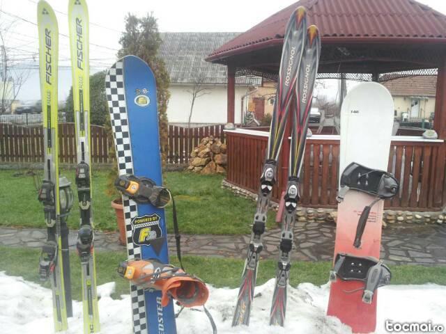 ski, placa snowboard