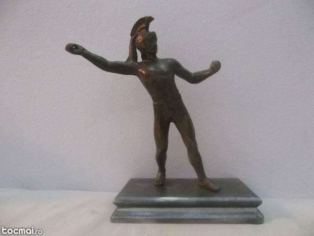 Statueta din bronz, soldat roman - 40 de ani vechime