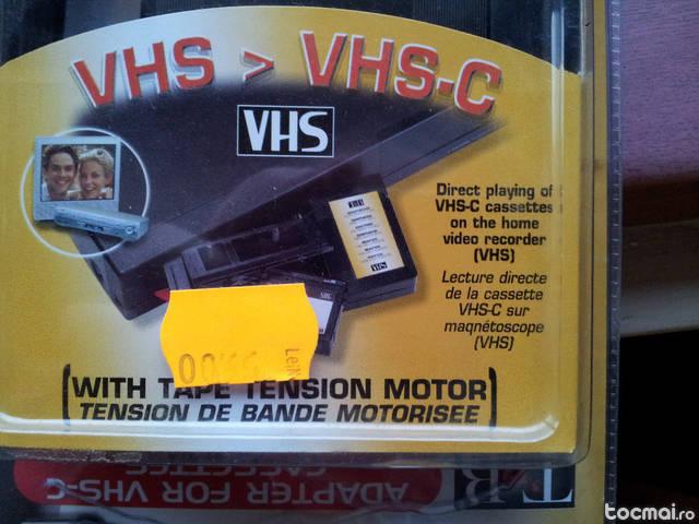 adaptor caseta VHS- C redare VHS videorecoreder (VCR)