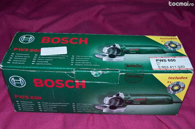 Bosch PWS 650 Polizor unghiular