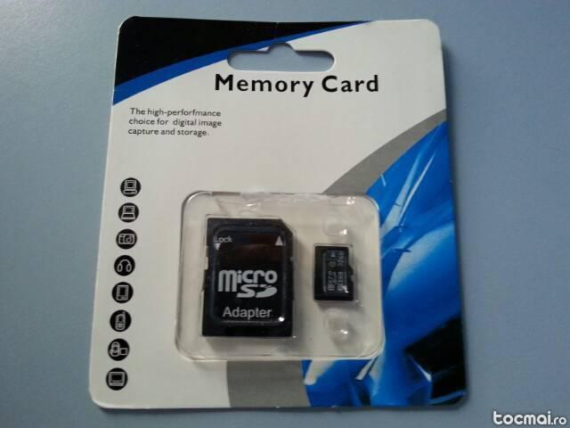 Card de memorie microSD HC 32 GB, clasa 10 cu adaptor
