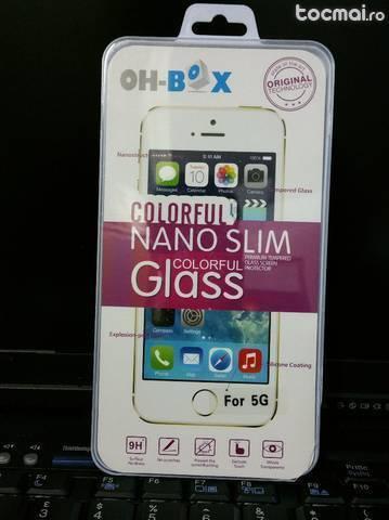 Folie sticla iPhone 5 iPhone 5S