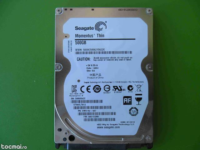 Hard disk hdd laptop 500gb seagate sata