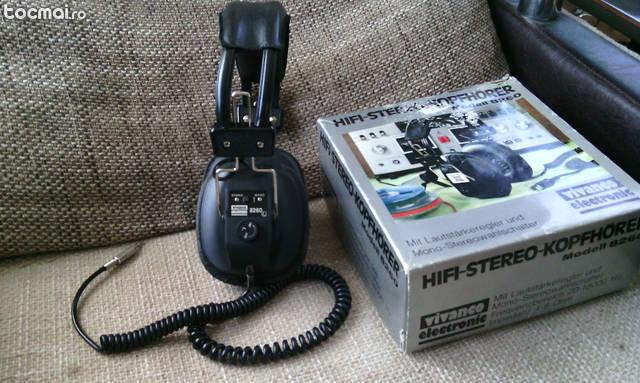 Headphones, casti vintage Vivanco Hi- Fi 8260.