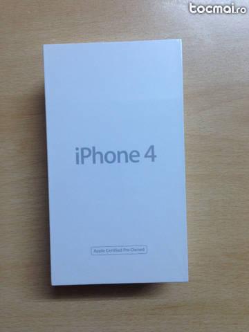 iPhone 4 8GB white - nou / neverlocked / sigilat
