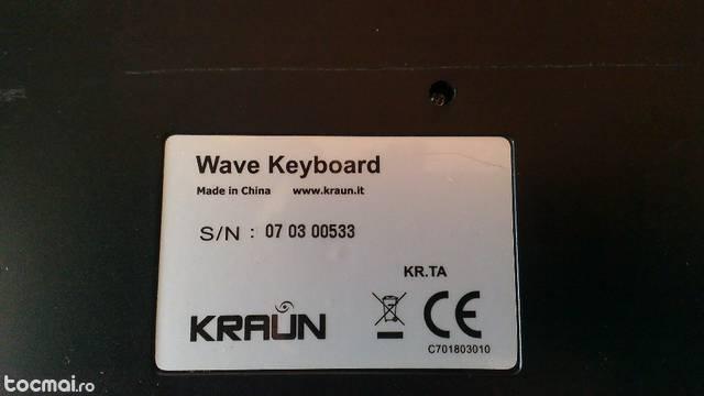 Kraun USB Wave Keyboard, tastatura antistress