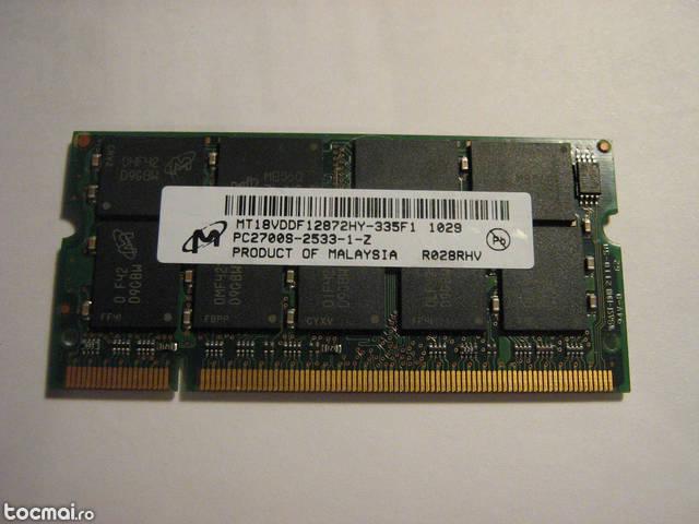 Memorie Ram Laptop 1GB DDR1