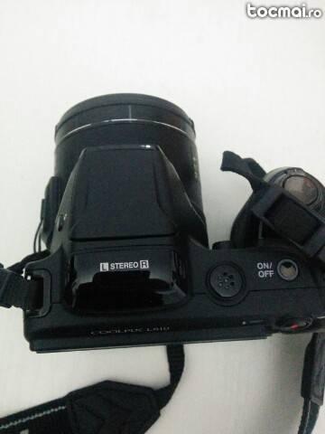 Nikon L810 cu acumulatori si geanta cadou