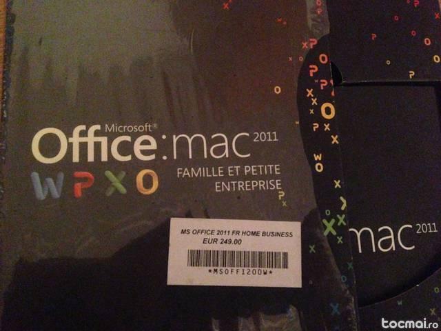 Office 2011 mac entreprise nou !!!