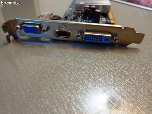 Placa video PCIE GeForce 8400GS / HDMI/ DVI/ VGA 512/ 128biti !