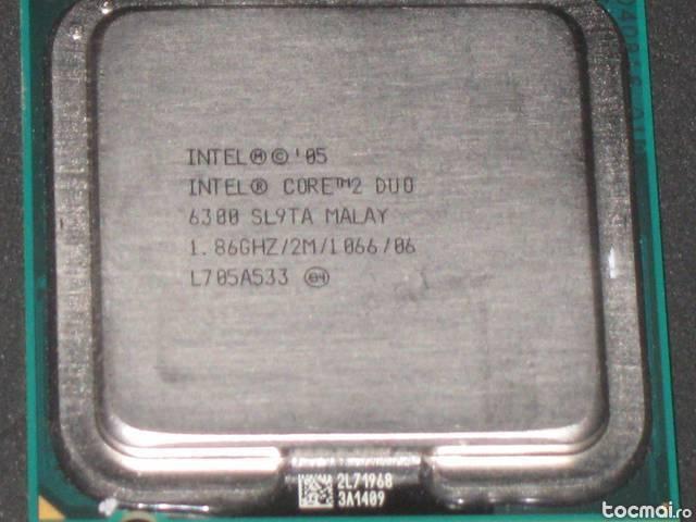 Procesor Intel Core 2 duo E6300 socket LGA775