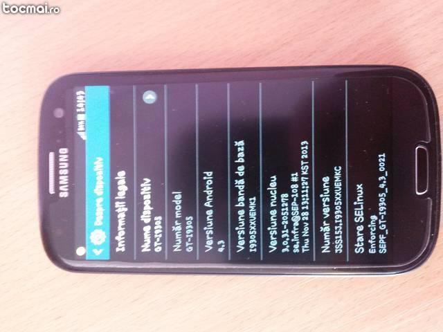 Samsung Galaxy S3 - I9305 4G si 2GB rami.