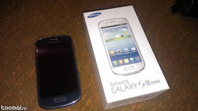Samsung galaxy s3 mini blue