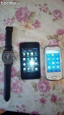 Samsung S5560i, Alcatel one touch si Ceas Berner
