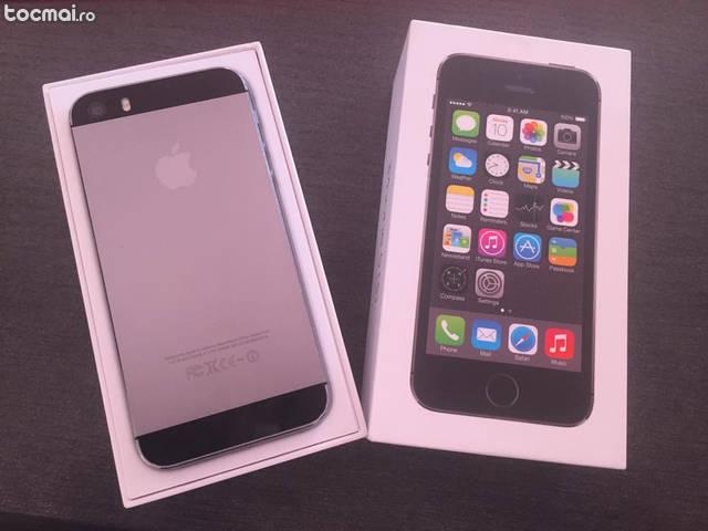 schimb iPhone 5s, space grey, liber de retea, la cutie!
